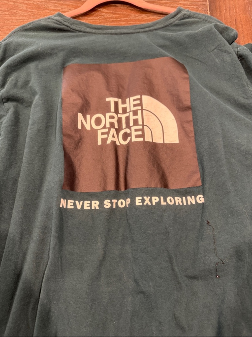 The North Face Long Sleeve Tee in Teal size XXL - Picture 2 of 3